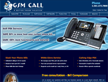 Tablet Screenshot of gsmcall.com